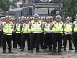 Ribuan Mahasiswa dan Warga Bergerak, Polresta Pekanbaru Terapkan Rekayasa Lalu Lintas Mulai Pagi